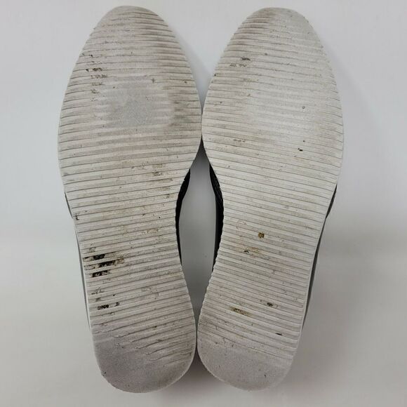 EVERLANE STREET SHOE WOMEN’S SIZE 7 GRAY LEATHER SNEAKER LOAFERS ITALY - Picture 8 of 8